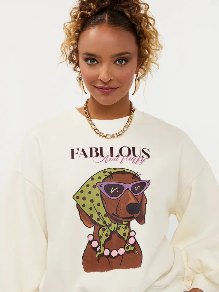 Ydence Sweater Fabulous And Fluffy Ecru