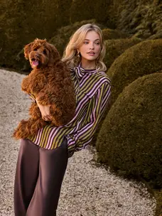 Ydence Blouse Nancy Plum