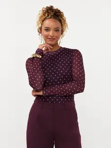 Ydence Top Bailey Plum