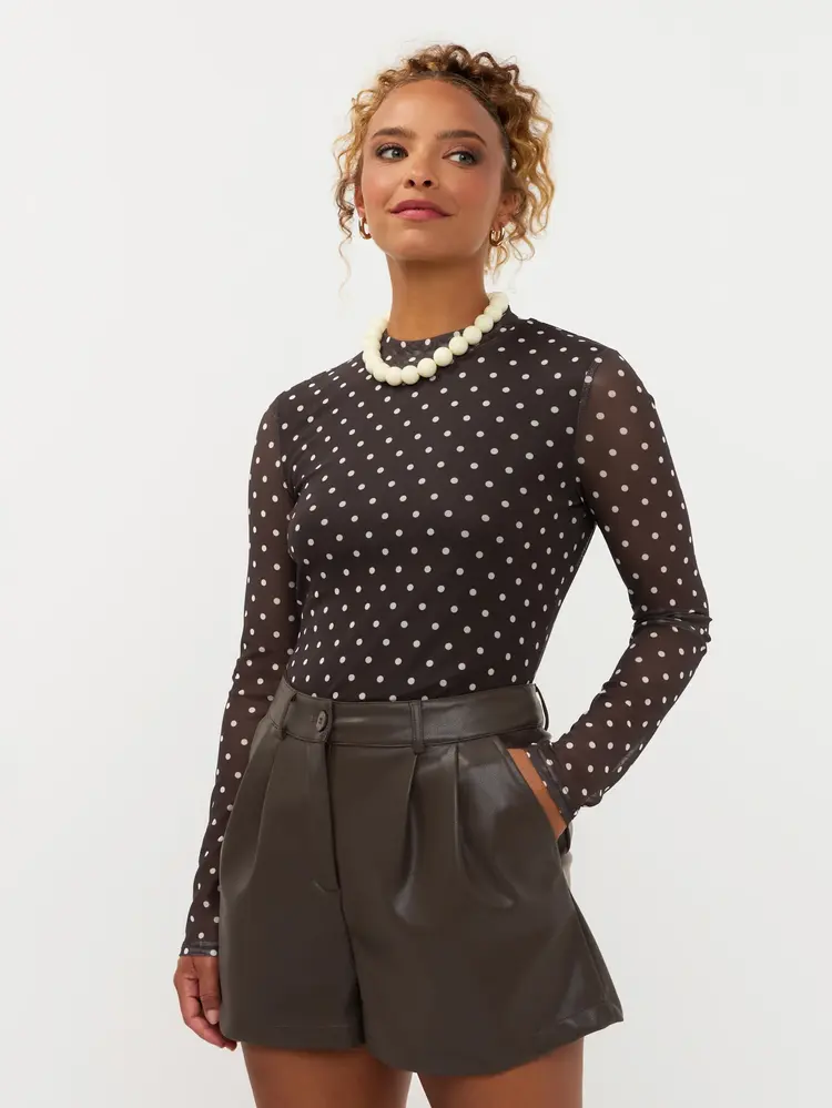 Ydence Short Jade Brown