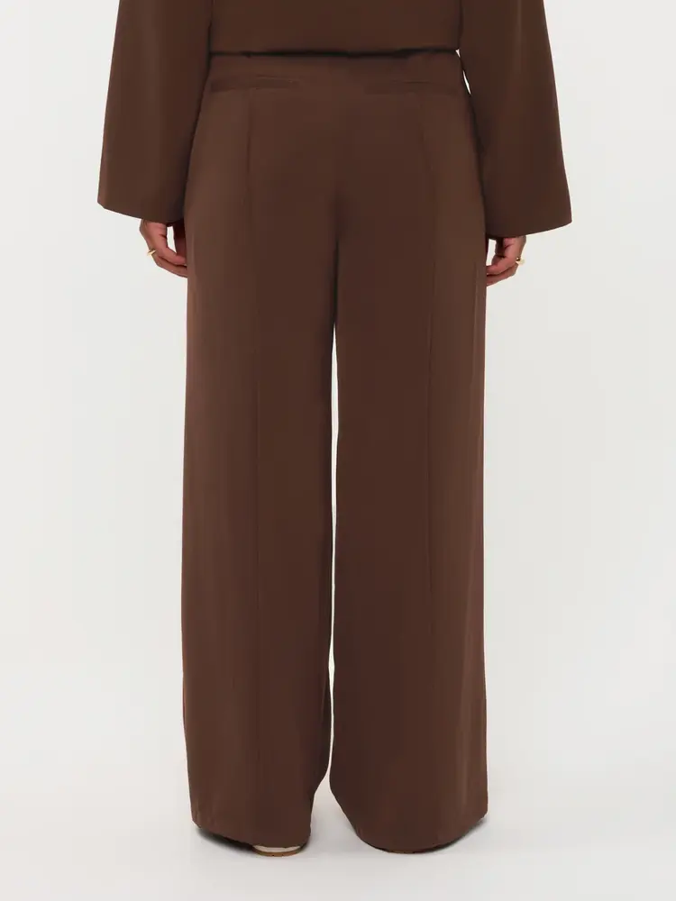 Ydence Pants Geneve Tall Dark Brown