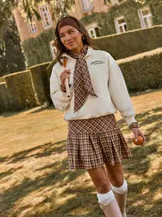 Ydence Skirt Molly Brown Check