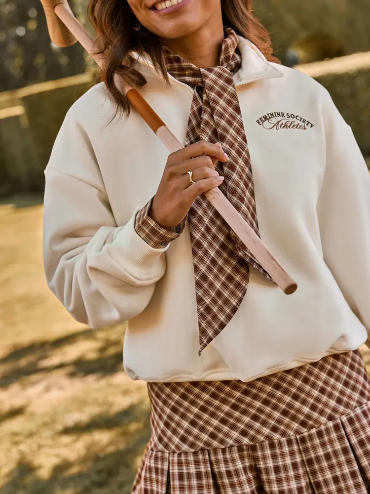 Ydence Sweater Feminine Society Ecru