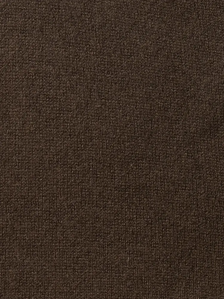 Selected Femme Maria Narrow Cashmere Scarf Noos Chocolate Chip