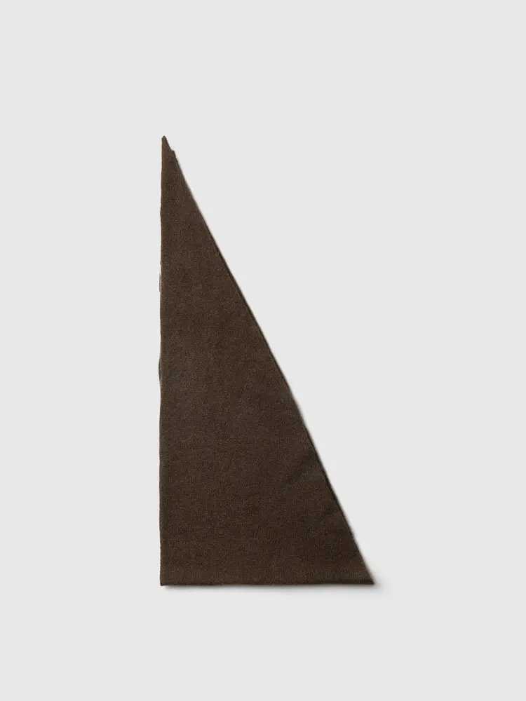 Selected Femme Maria Narrow Cashmere Scarf Noos Chocolate Chip