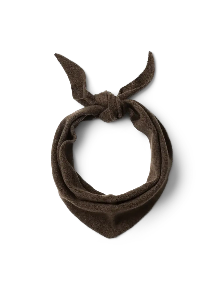 Selected Femme Maria Narrow Cashmere Scarf Noos Chocolate Chip