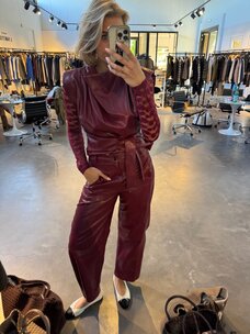 Co'Couture GittCC Pant Berry Red