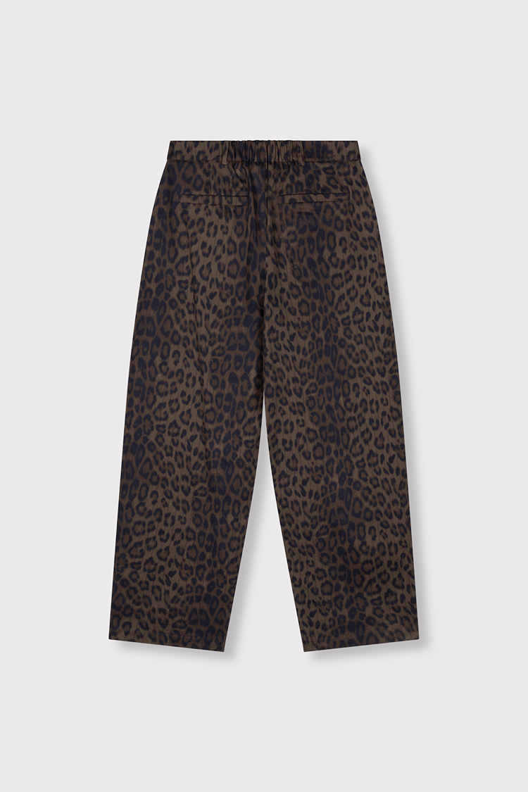 Alix The Label Ladies woven Animal Barrel Pants Animal