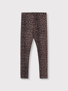 Alix The Label Ladies Knitted Leopard Legging Animal