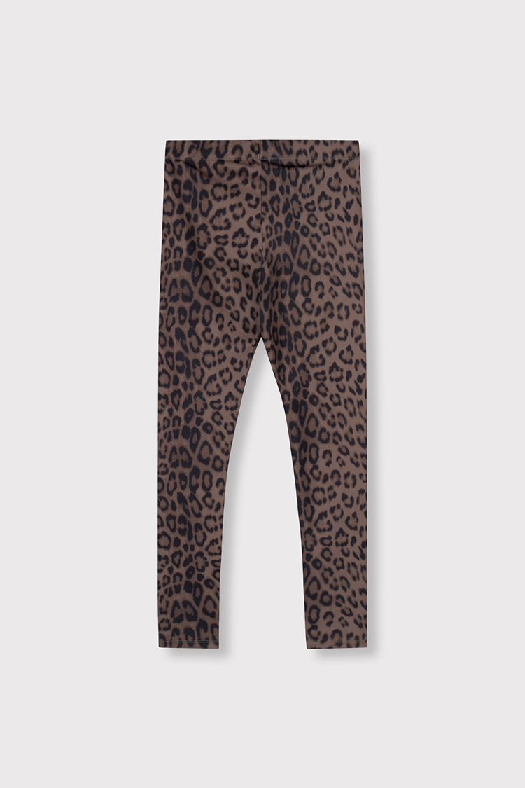 Alix The Label Ladies Knitted Leopard Legging Animal