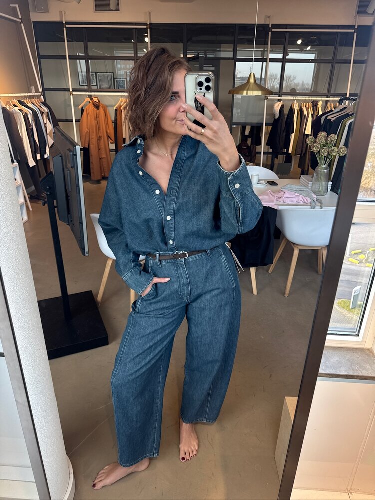 Selected Femme Barrel Rekaxed Bella HW Jeans