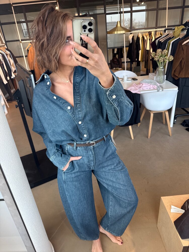 Selected Femme Barrel Rekaxed Bella HW Jeans