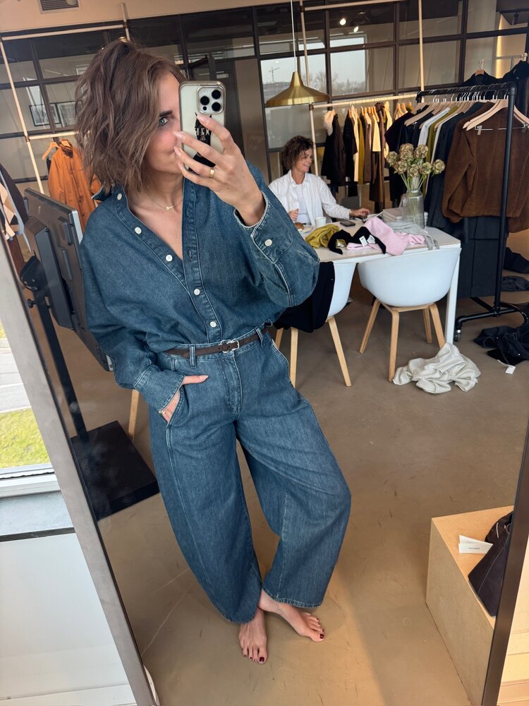 Selected Femme Barrel Rekaxed Bella HW Jeans