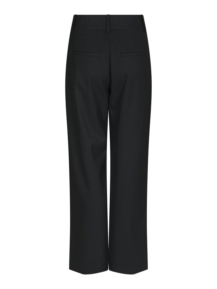 Neo Noir Nathalie Slim Pinstripe Pants Dark Navy