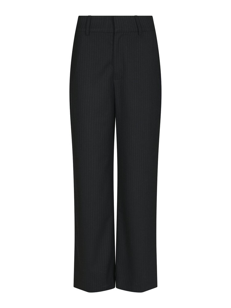 Neo Noir Nathalie Slim Pinstripe Pants Dark Navy
