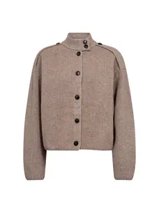 Co'Couture RowCC Ultility Cardigan Mink