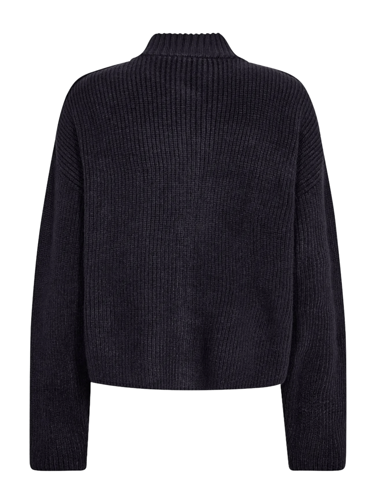 Co'Couture RowCC Ultility Cardigan  Navy