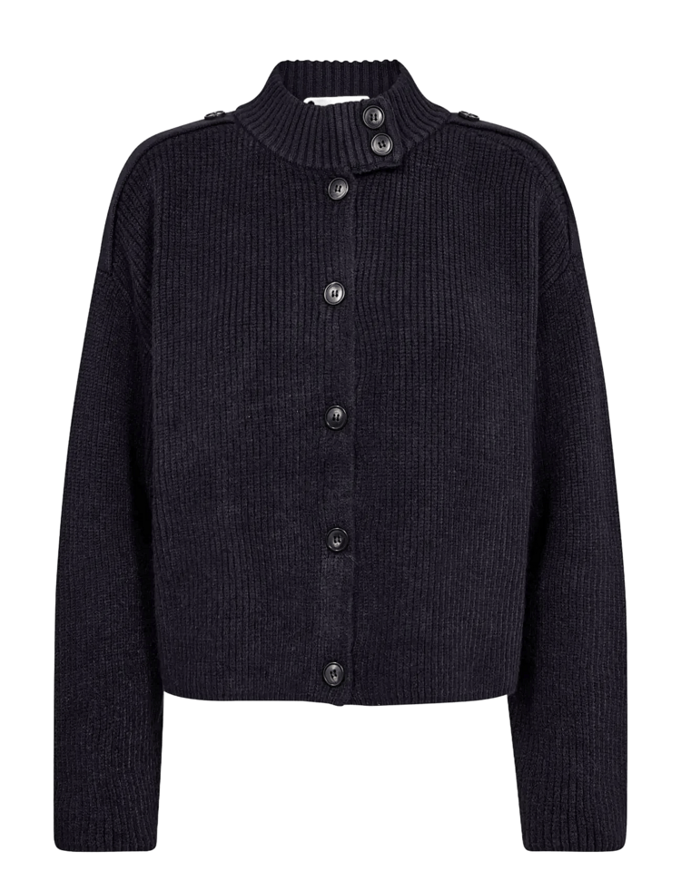 Co'Couture RowCC Ultility Cardigan  Navy