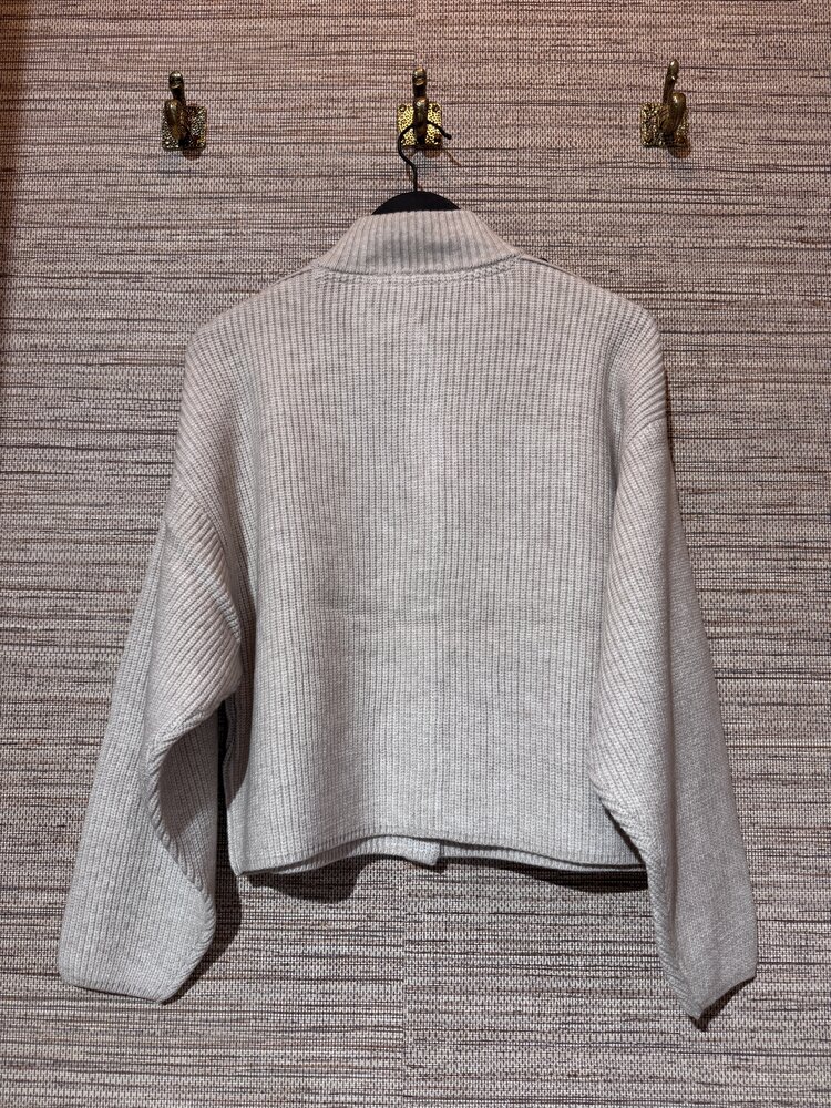Co'Couture RowCC Ultility Cardigan Creme