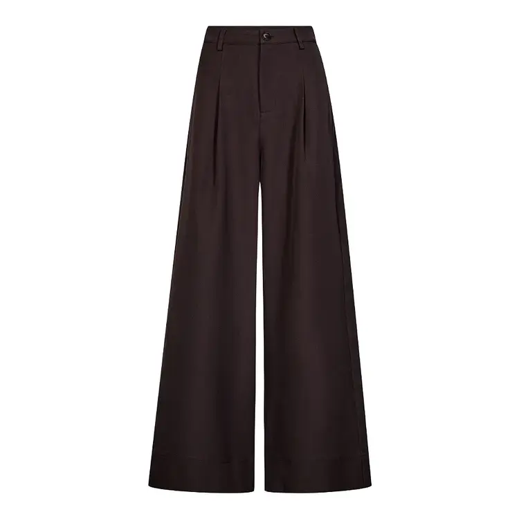 Co'Couture LunaCC Pleat Pant Bison