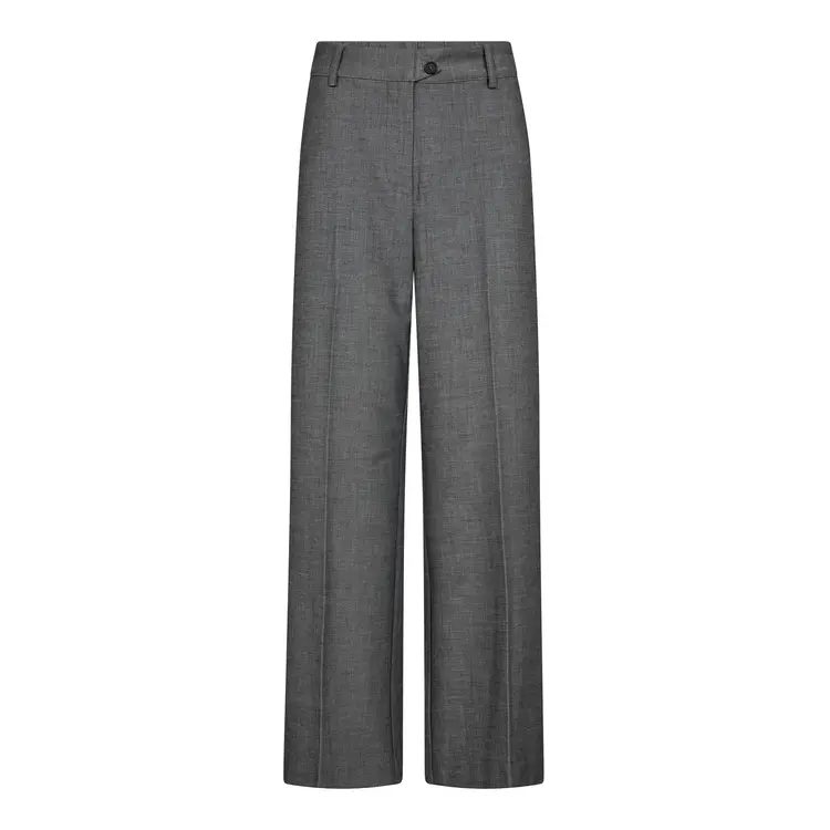 Co'Couture JackyCC Wide Pant Mid Grey