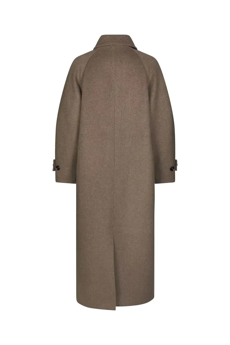 Neo Noir Keaton Wool Coat Taupe