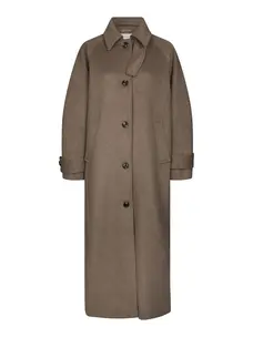 Neo Noir Keaton Wool Coat Taupe