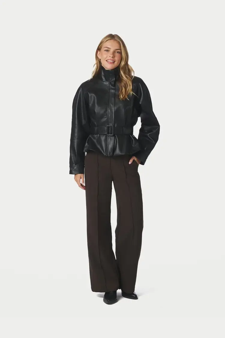 Neo Noir Jaclyn Faux Leather Jacket