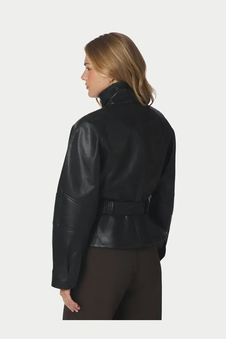 Neo Noir Jaclyn Faux Leather Jacket
