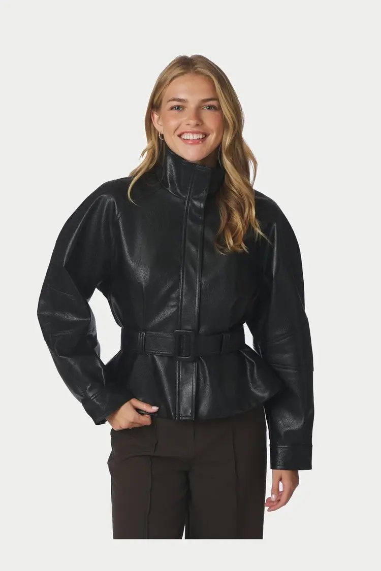 Neo Noir Jaclyn Faux Leather Jacket