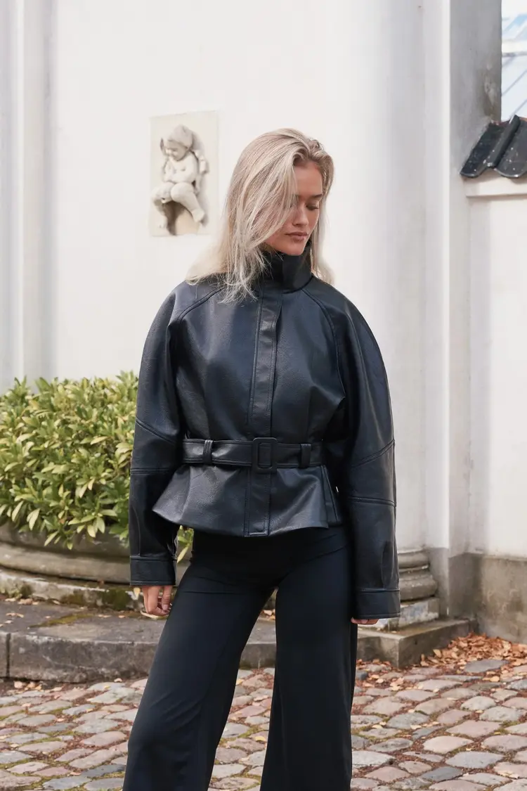 Neo Noir Jaclyn Faux Leather Jacket