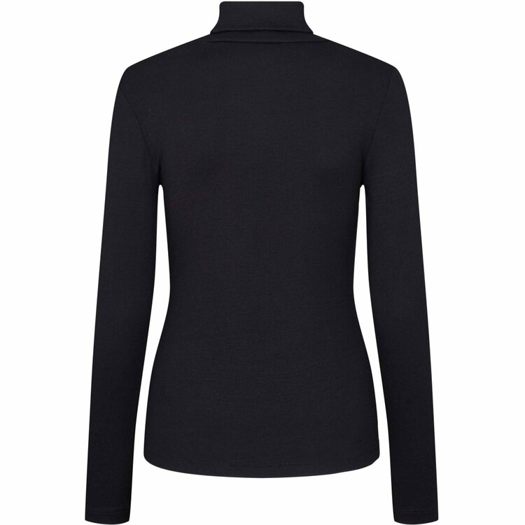 Soft Rebels Fenja Rollneck Top Black