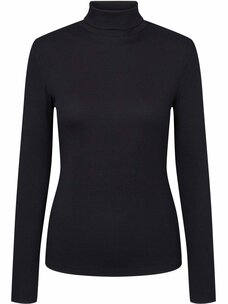 Soft Rebels Fenja Rollneck Top Black