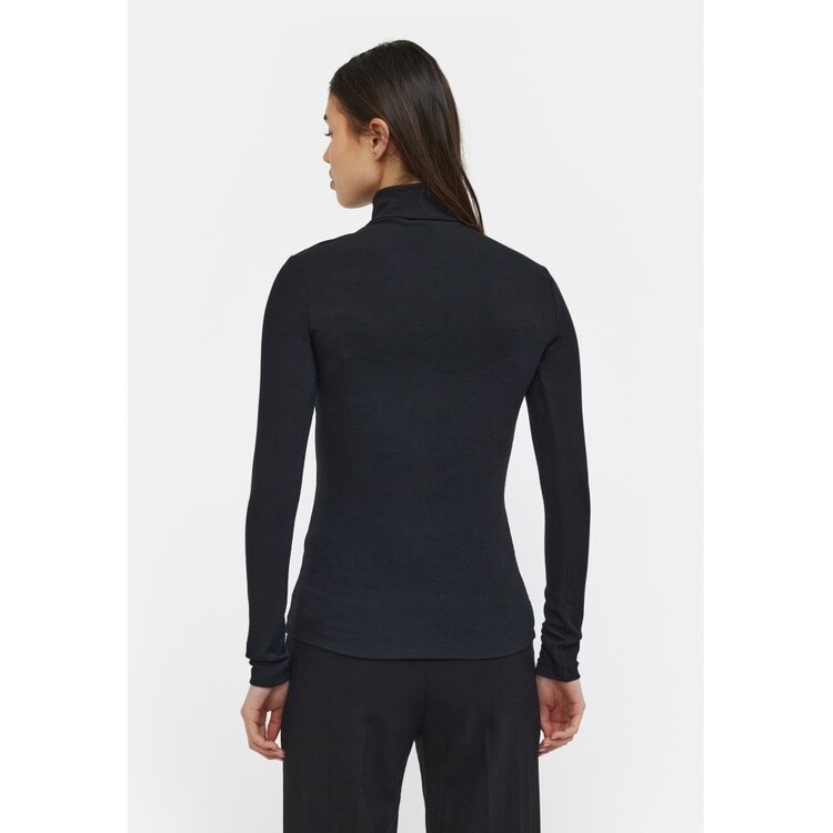 Soft Rebels Fenja Rollneck Top Black