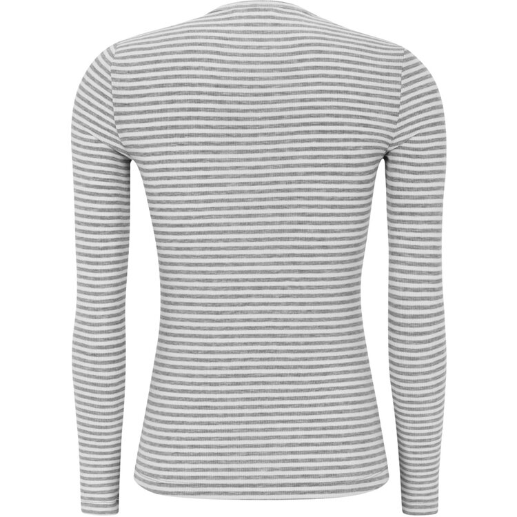 Soft Rebels Fenja Stripe O-Neck Top Light Grey