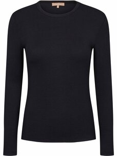 Soft Rebels Fenja O-Neck Top Black