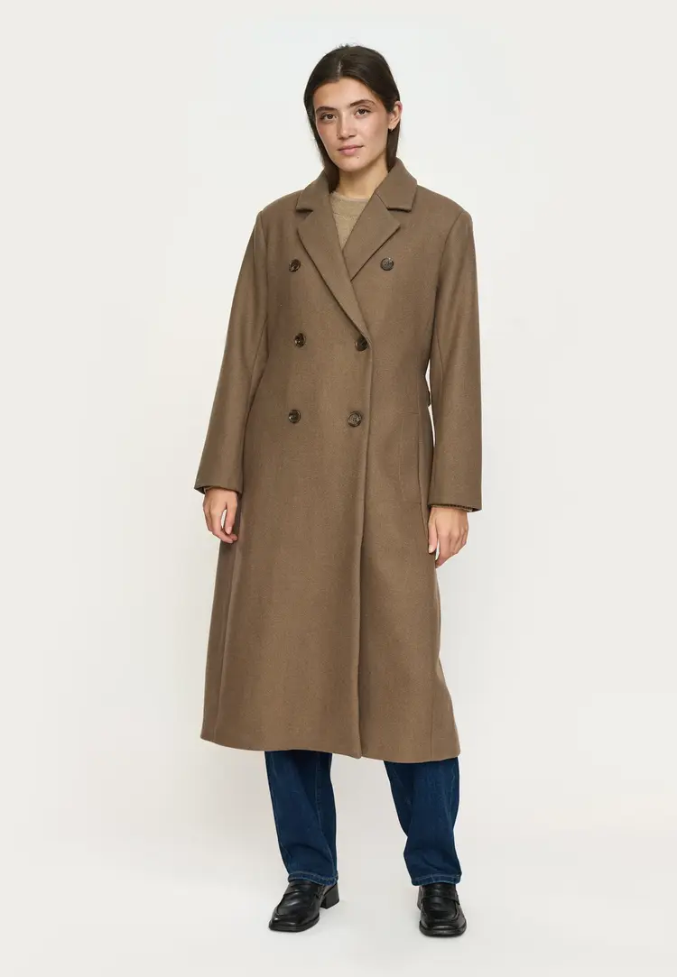 Soft Rebels Lilah Coat Silver Mink