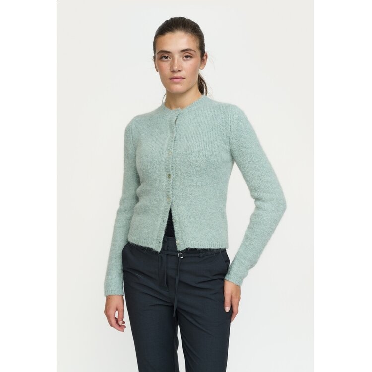 Soft Rebels Camilla Cardigan Knit Puritan