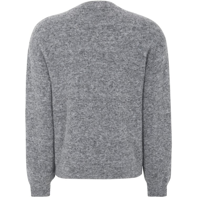 Soft Rebels Allison Knit Medium Grey Melange