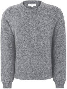 Soft Rebels Allison Knit Medium Grey Melange
