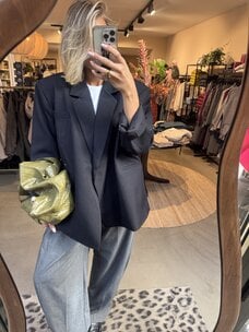 Just be Jolie Jasmiin Blazer Black