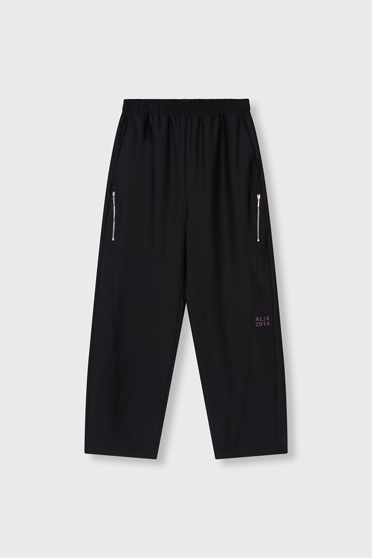 Alix The Label Ladies Woven Cutsteam Pants Black