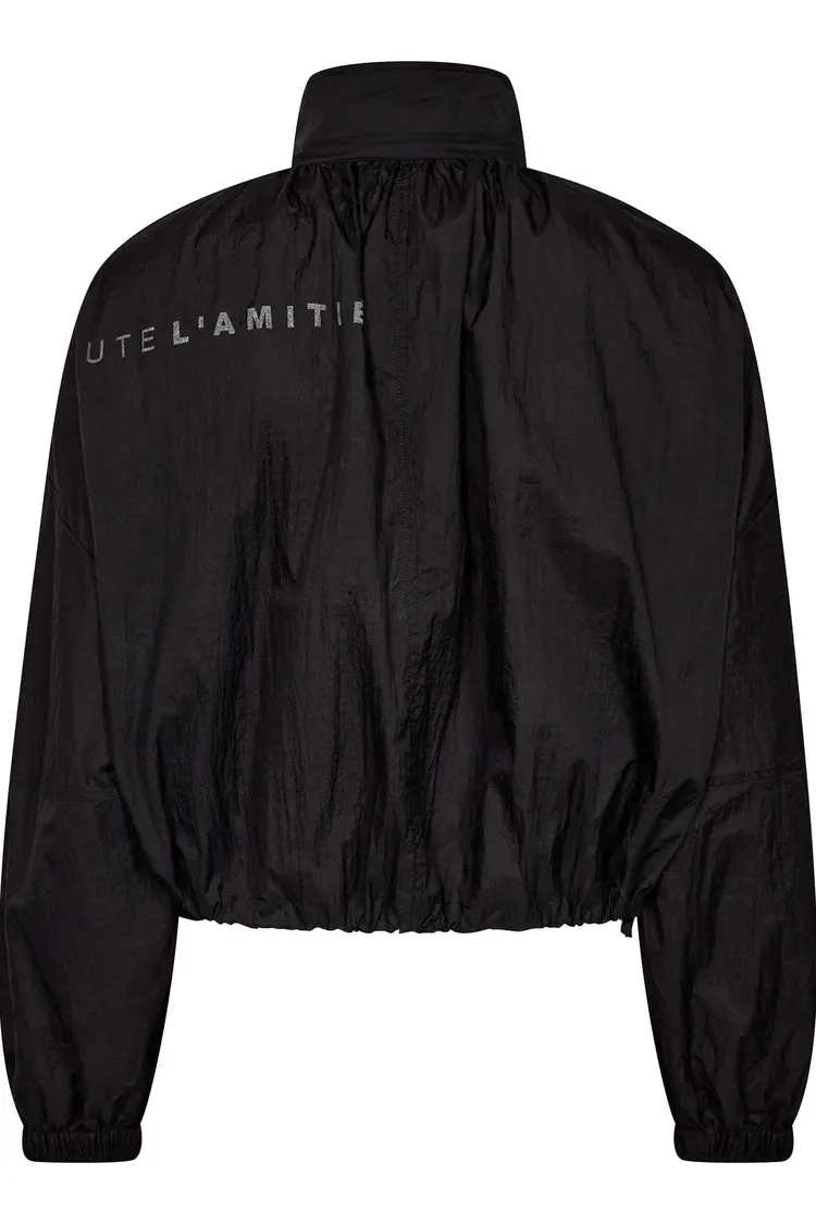 Haute L'Amitié Iron Paper Jacket Black
