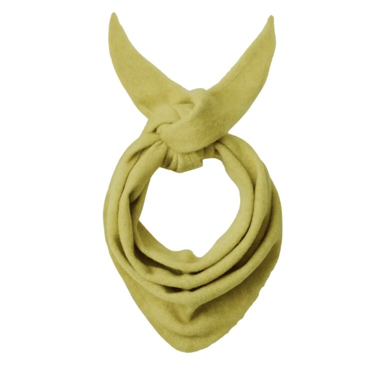 Selected Femme Lulu Brushed Wool Blend Scarf Noos Avocado Oil