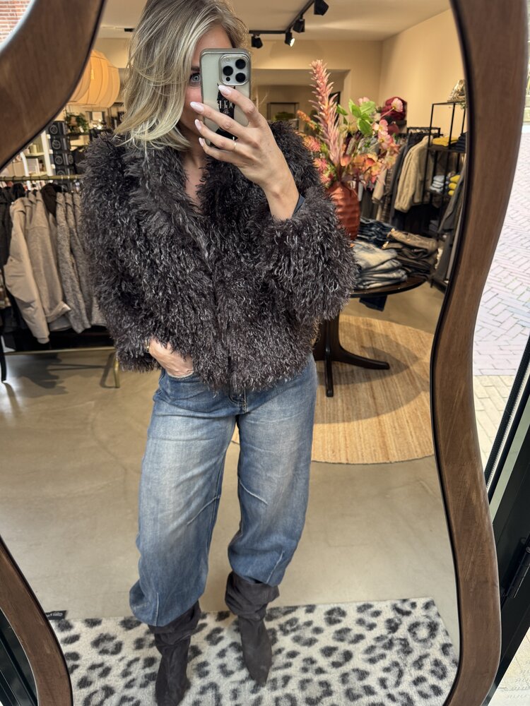 Soft Rebels SrObelia Jacket Chocolate Plum