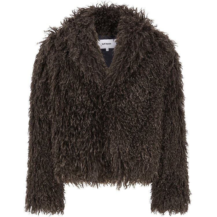 Soft Rebels SrObelia Jacket Chocolate Plum