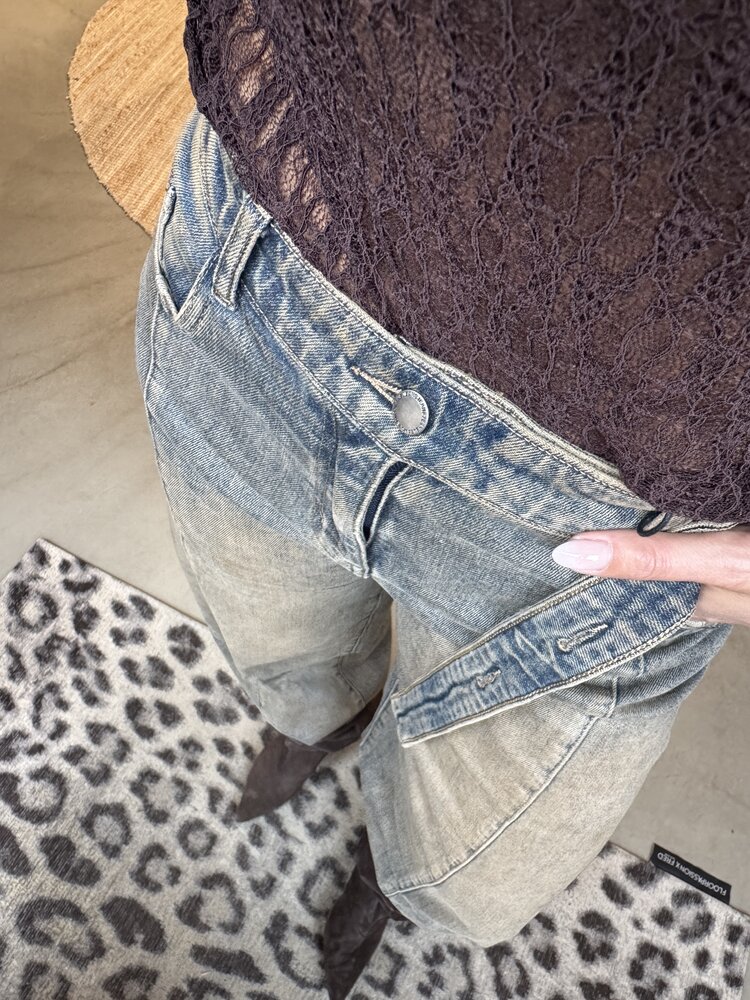 Just be Jolie Livia Barrel Jeans