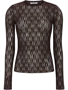Soft Rebels SROlena LS Top Chocolate Plum