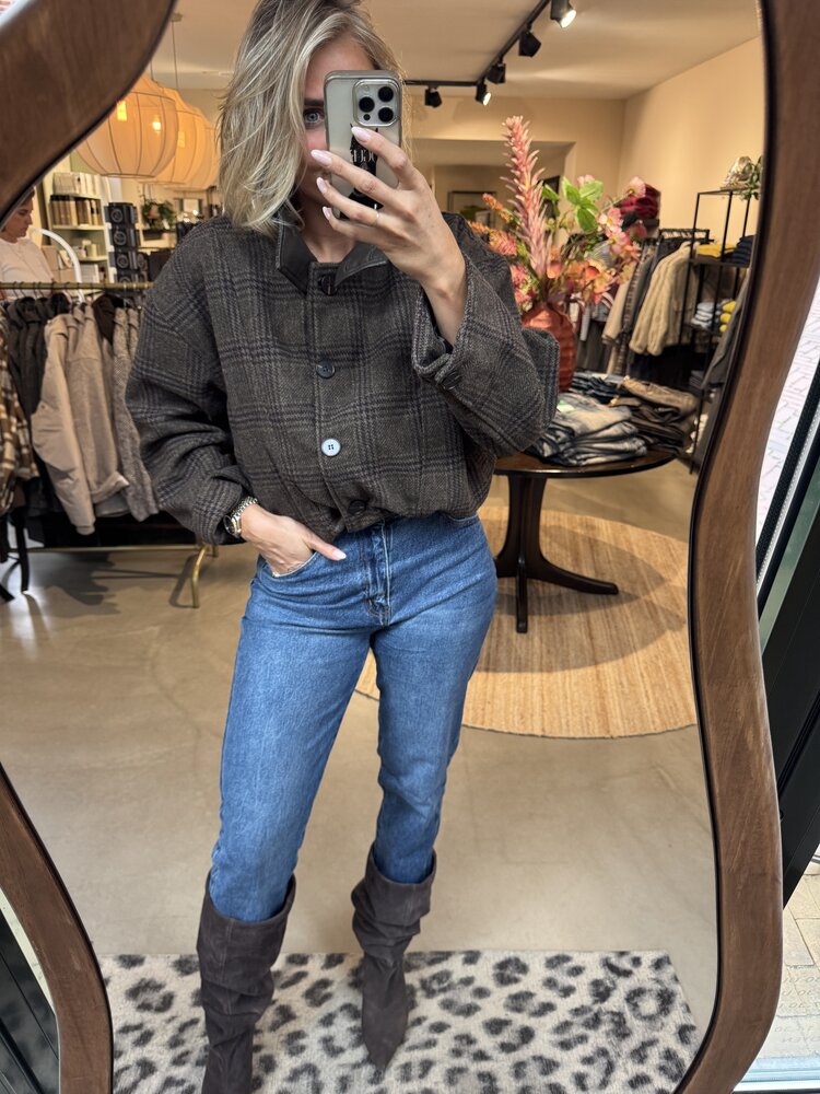 Just be Jolie Valentina Barrel Jeans Blue