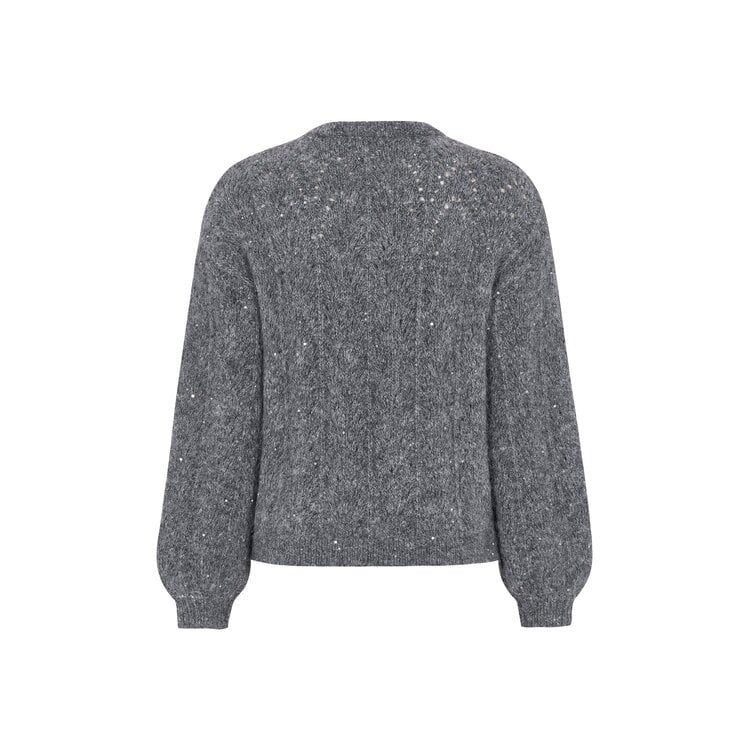Soft Rebels SRFrances Sequin Knit Dark Grey Melange